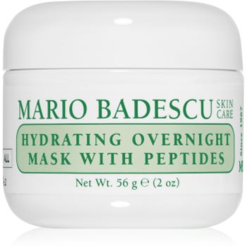 Mario Badescu Hydrating Overnight Mask with Peptides Masca de noapte cu peptide - imagine 2
